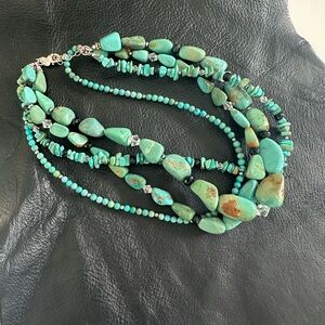 Silpada Turquoise Gemstone Necklace